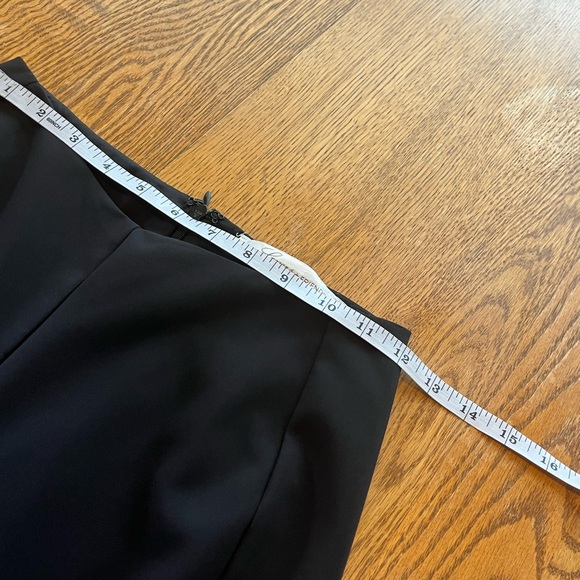 LOVERS + FRIENDS Black Lined Split Hem Flare Pants Size XS 32.5” Inseam - Picture 9 of 12